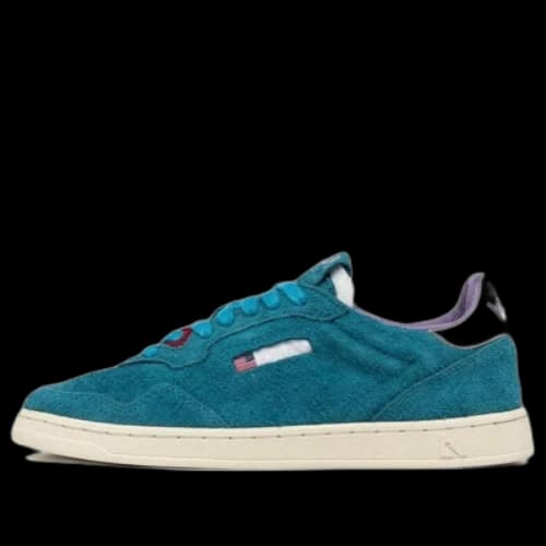 AUTRY New Flat Low Suede 'Zafiro and White Alyssum' (Women's)