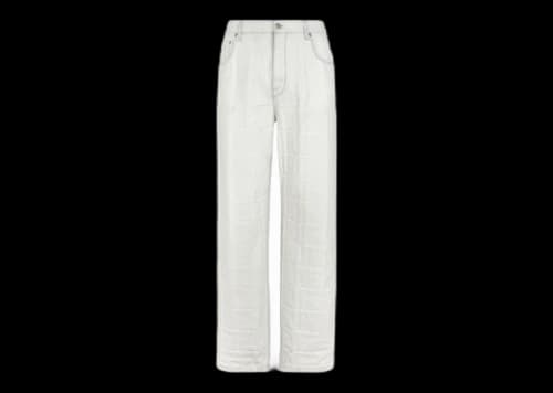 Fendi by Marc Jacobs Denim Jeans White