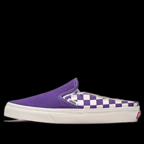 Vans slip-on White Purple Grid 'White Purple'