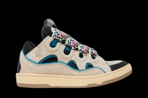 Lanvin Curb Sneaker 'Ecru Black'