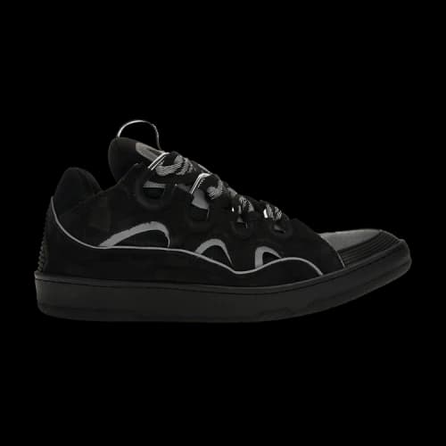 Lanvin Curb Sneaker Black Grey