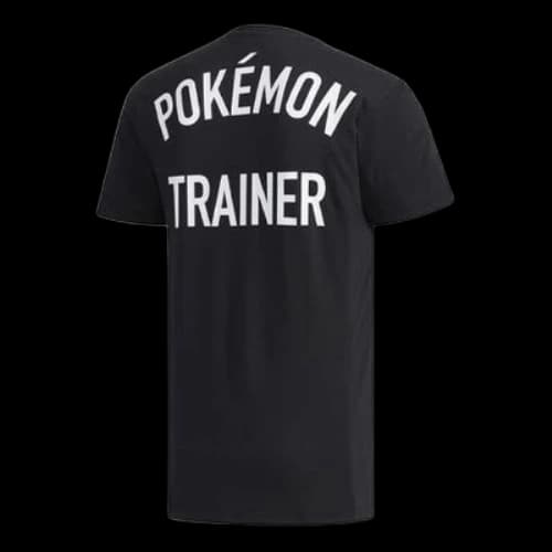 adidas neo x POKEMON Crossover Alphabet Printing Sports Round Neck Short Sleeve Black