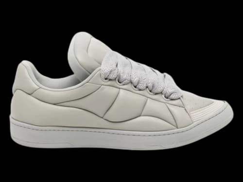 Lanvin Leather Curb XL Grey