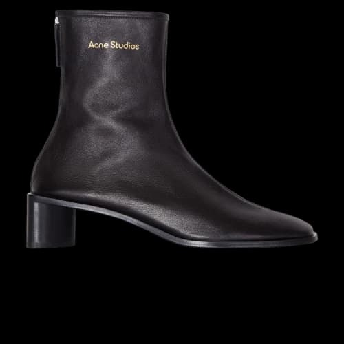 Acne Studios Logo Ankle Boot 'Black' (Women's)