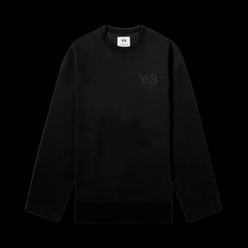 Y-3 Classic Chest Logo Crew Sweatshirt 'Black'