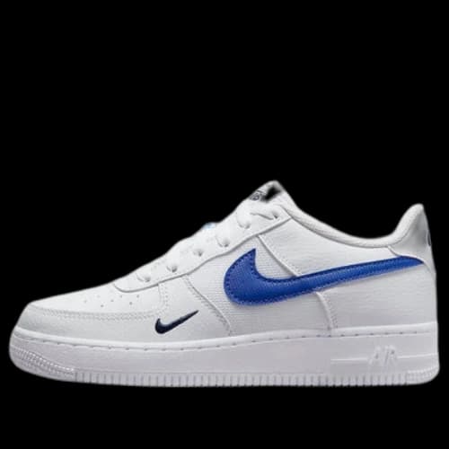 (GS) Nike Air Force 1 Low 'White Royal Blue'