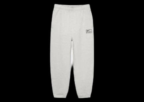 Stussy x Nike Fleece Pant Grey Heather