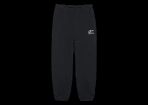 Stussy x Nike Stone Washed Fleece Pant (SS24) Black