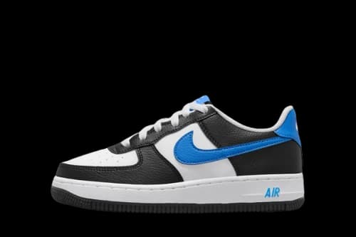 Nike Air Force 1 Low White Black Light Photo Blue (GS)