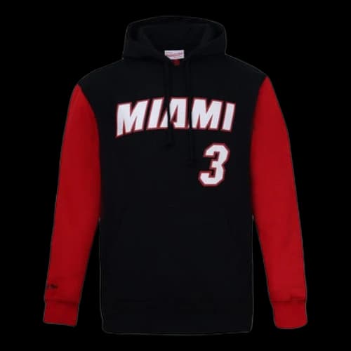 Mitchell & Ness x NBA Miami Heat 2006 Fleece Hoodie 'Dwyane Wade 3 '