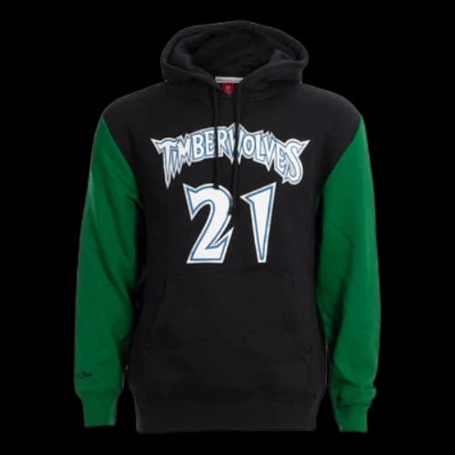Mitchell & Ness x NBA Minnesota Timberwolves Player Hoodie 'Kevin Garnett 5'