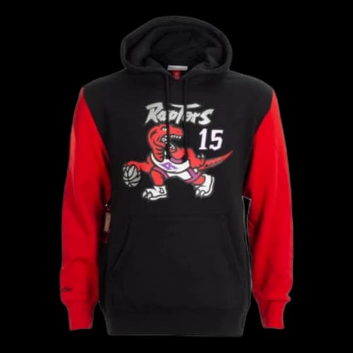 Mitchell & Ness x NBA Toronto Raptors 1998 Fleece Hoodie 'Vince Carter 15'