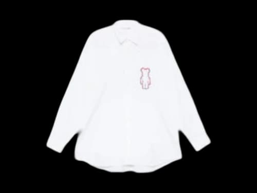 Comme des Garcons Woven Shirt Cobblestone Heather