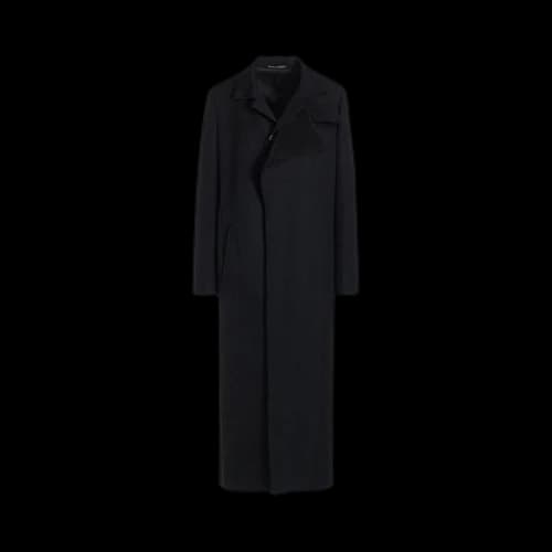 Yohji Yamamoto Double Layered Long Coat 'Black'