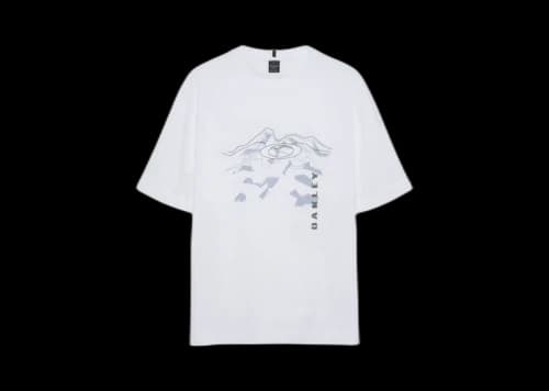 Oakley Mtn Ridge Tee White