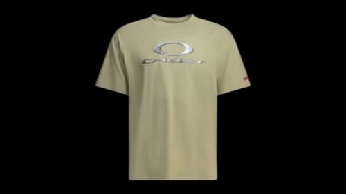 Oakley New Retro Tee X-Metal 3.0 Crewneck T-shirt Beige