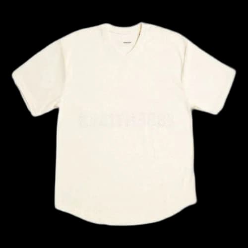 Fear of God Essentials Tee Mesh Breathable Short Sleeve Unisex Creamy White