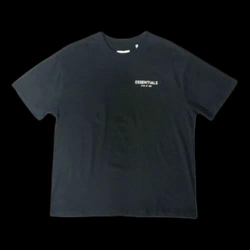 Fear of God Essentials Photo Tee Black limited Printing Short Sleeve Unisex
