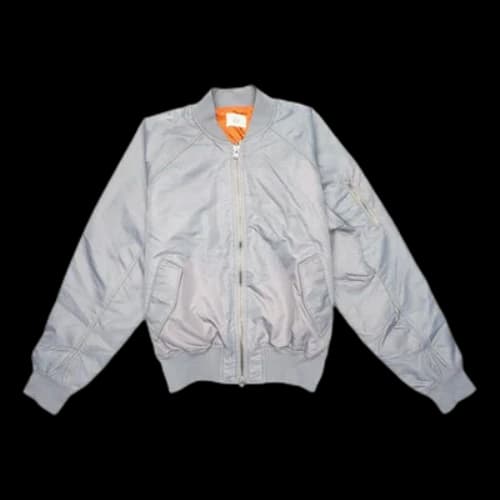 Fear of God aviator Jacket Silver