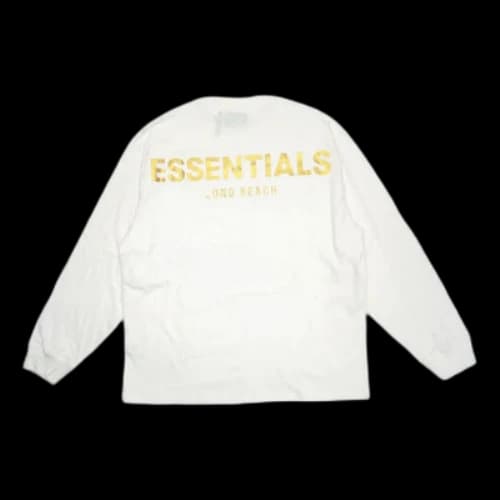 Fear of God Essentials FOG Essentials Long beach Boxy FW19 Long Sleeves White