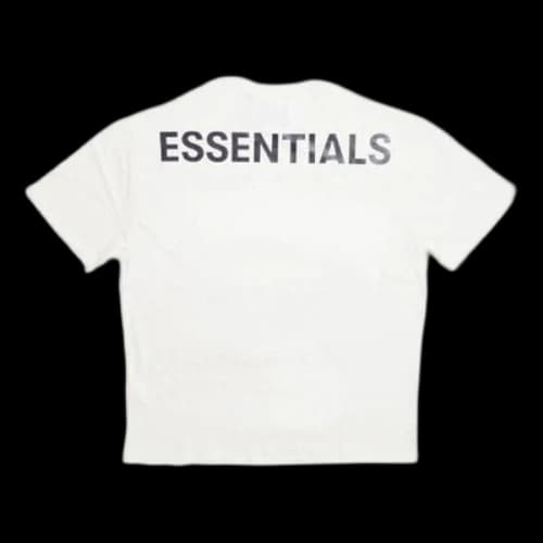 Fear of God Essentials FW19 3M Logo Boxy T-Shirt 'White'
