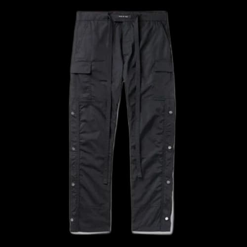 Fear of God Belted Nylon Cargo Pants 'Black'