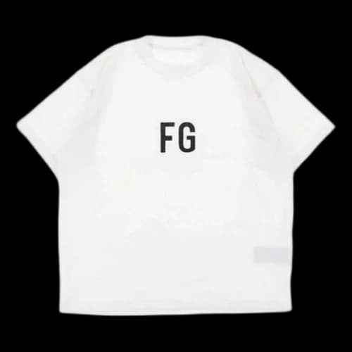 Fear of God Classic FG Logo Printing Large White