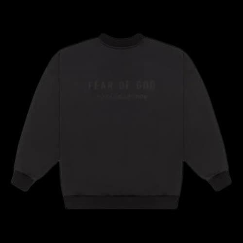 Fear of God Back Logo Crewneck Sweatshirt 'Black'