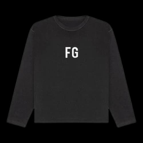 Fear of God FG Long Sleeves Unisex Black