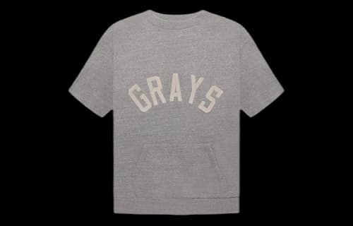 Fear of God the-seventh-collection Grays 3/4 Sleeve Sweatshirt