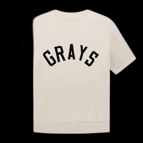 Fear of God the-seventh-collection Grays 3/4 Sleeve Swea