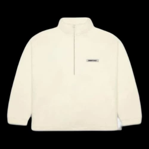 Fear of God Essentials Knit Hoodie 'Cream'