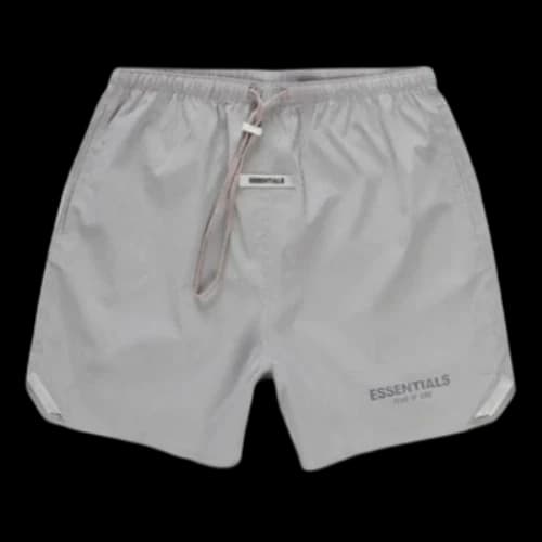 Fear of God Essentials FW20 Volley Shorts 'Silver'
