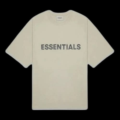 Fear of God Essentials FW20 Logo Tee 'Moss'