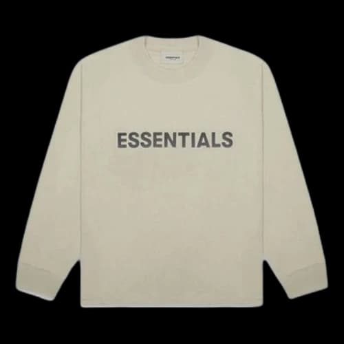 Fear of God Essentials FW20 Long Sleeve Tee 'Moss'