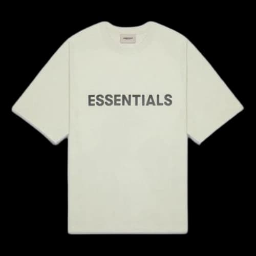 Fear of God Essentials Logo Tee 'Sage'