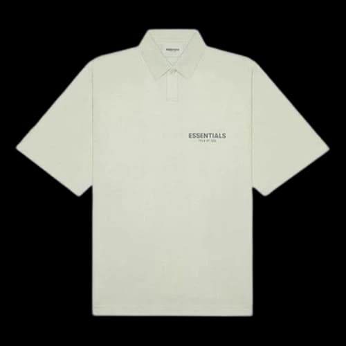 Fear of God Essentials FW20 Polo Shirt 'Sage'