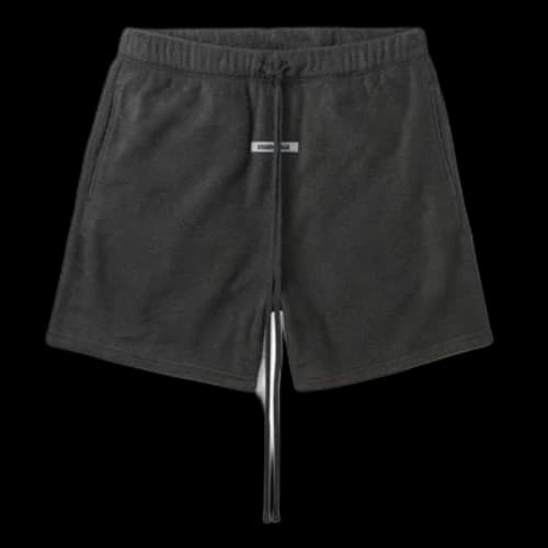 Fear of God Essentials FW20 Polar Fleece Shorts 'Black'