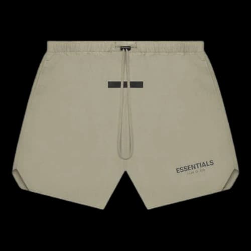 Fear of God Essentials FW21 Volley Short 'Pistachio'