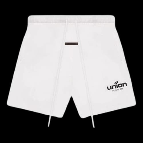 Fear of God Essentials FW21 Vintage Shorts x Union LA 'White'