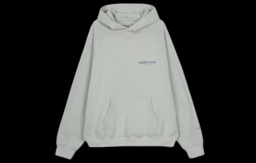 Fear of God Essentials FW21 Pullover Hoodie 'Green Concrete'
