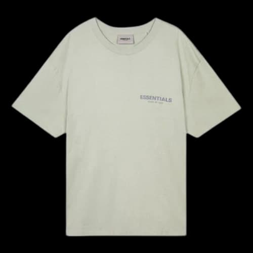 Fear of God Essentials SS21 T-Shirt Concrete Green