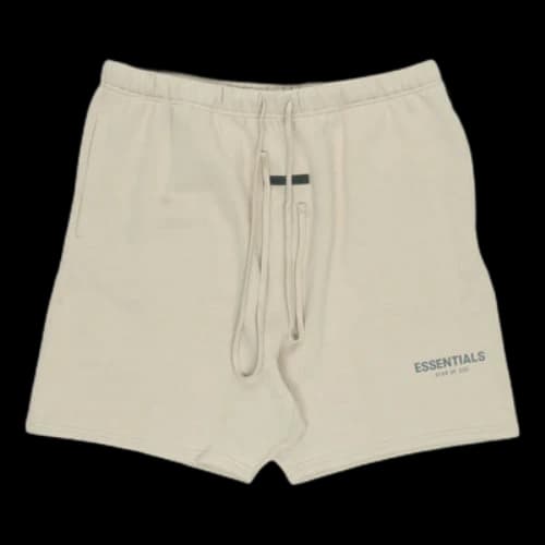 Fear of God Essentials FW21 Fleece Sweat Shorts Beige