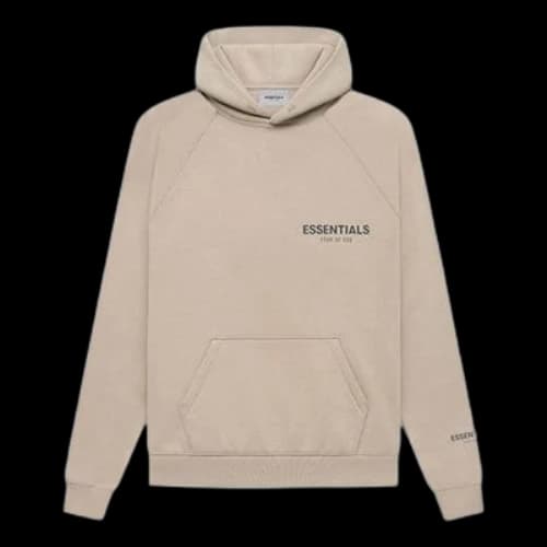 Fear of God Essentials FW21 Core Collection Pullover Hoodie 'Tan'