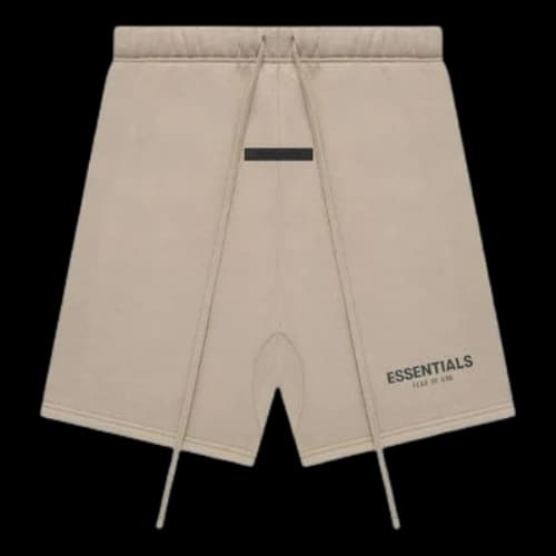Fear of God Essentials FW21 Sweatshort Dark Tan