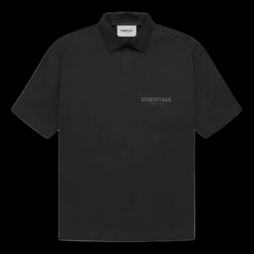 Fear of God Essentials FW21 Polo Shirt 'Stretch Limo'
