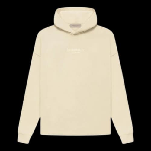 Fear of God Essentials FW22 Relaxed Hoodie 'Egg shell'