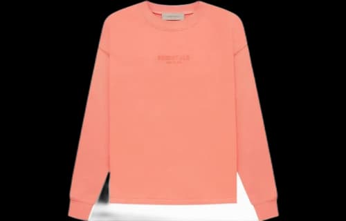 Fear of God Essentials FW22 Relaxed Crewneck Coral