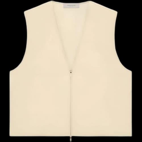 Fear of God Essentials FW22 Barn Vest 'Egg shell'