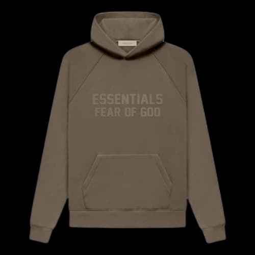 Fear of God Essentials FW22 Hoodie 'Wood'
